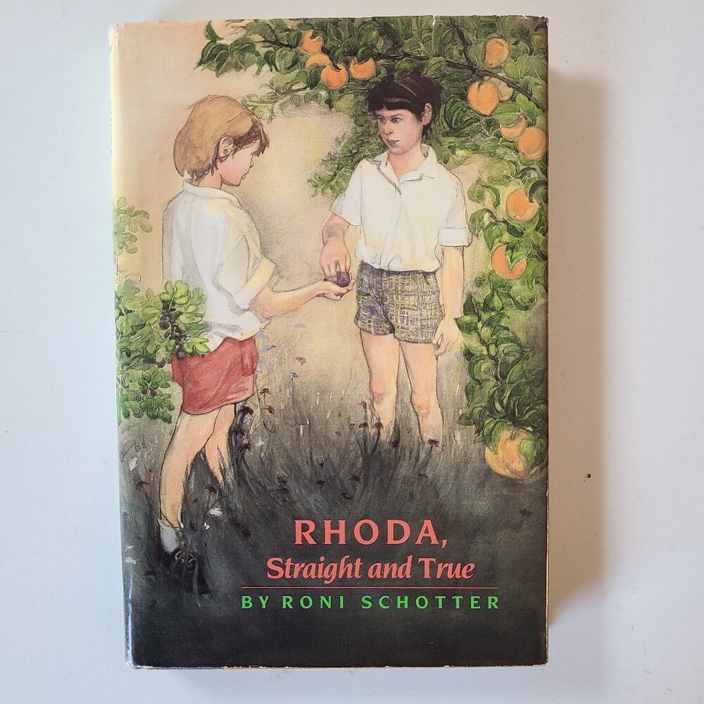5/$15 Book Rhoda Straight & True Schotter Middle Grades FMC HCDJ 1986 1st ed